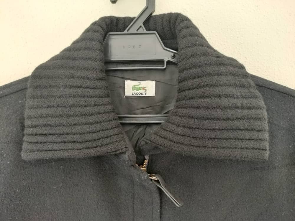 Lacoste ❎ Lacoste Wool Zipper Jacket Size M / US 6-8 / IT 42-44 - 5 Thumbnail