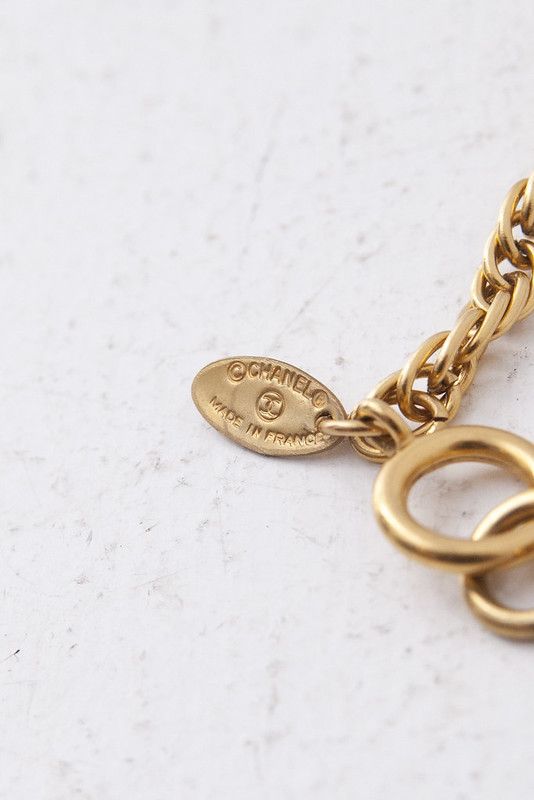 Chanel Vintage Chanel logo necklace Size ONE SIZE - 8 Thumbnail