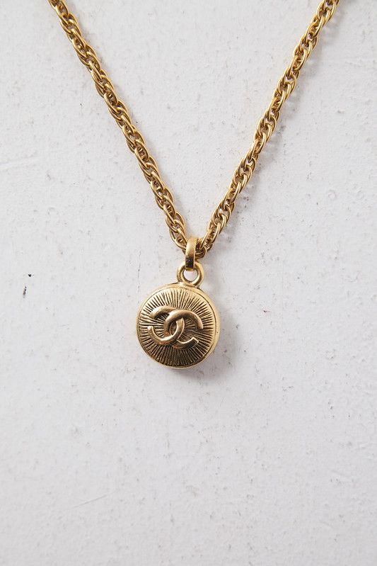 Chanel Vintage Chanel logo necklace Size ONE SIZE - 5 Thumbnail