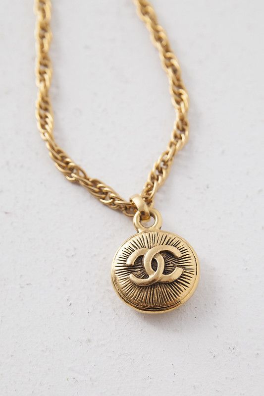 Chanel Vintage Chanel logo necklace Size ONE SIZE - 3 Thumbnail