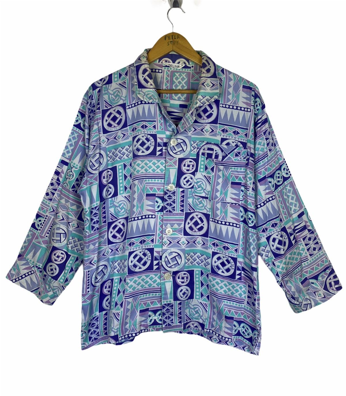 Celine Celine Button Cutton Jacket Size US M / EU 48-50 / 2 - 1 Thumbnail