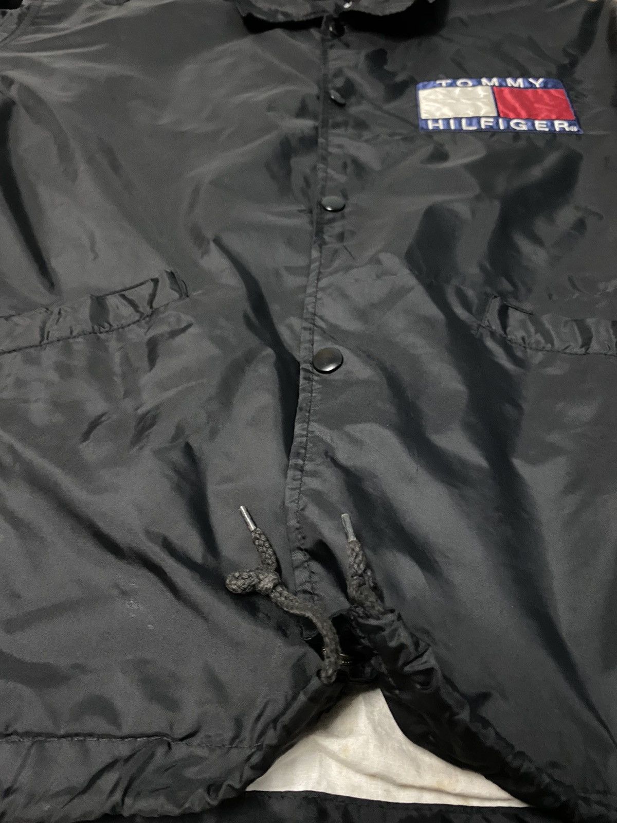 A$AP Rocky × Tommy Hilfiger Big Logo Tommy Hilfiger Nylon Button Jacket Style Size US L / EU 52-54 / 3 - 6 Thumbnail