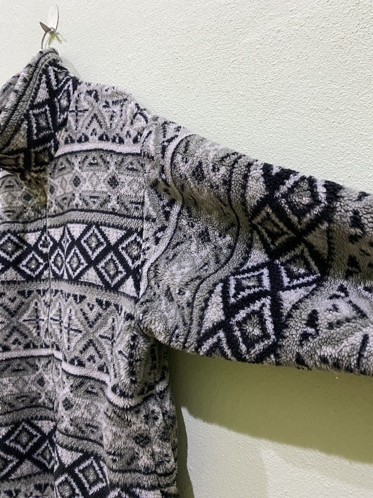 Japanese Brand Donty Printed Fleece Jacket Size US L / EU 52-54 / 3 - 7 Thumbnail