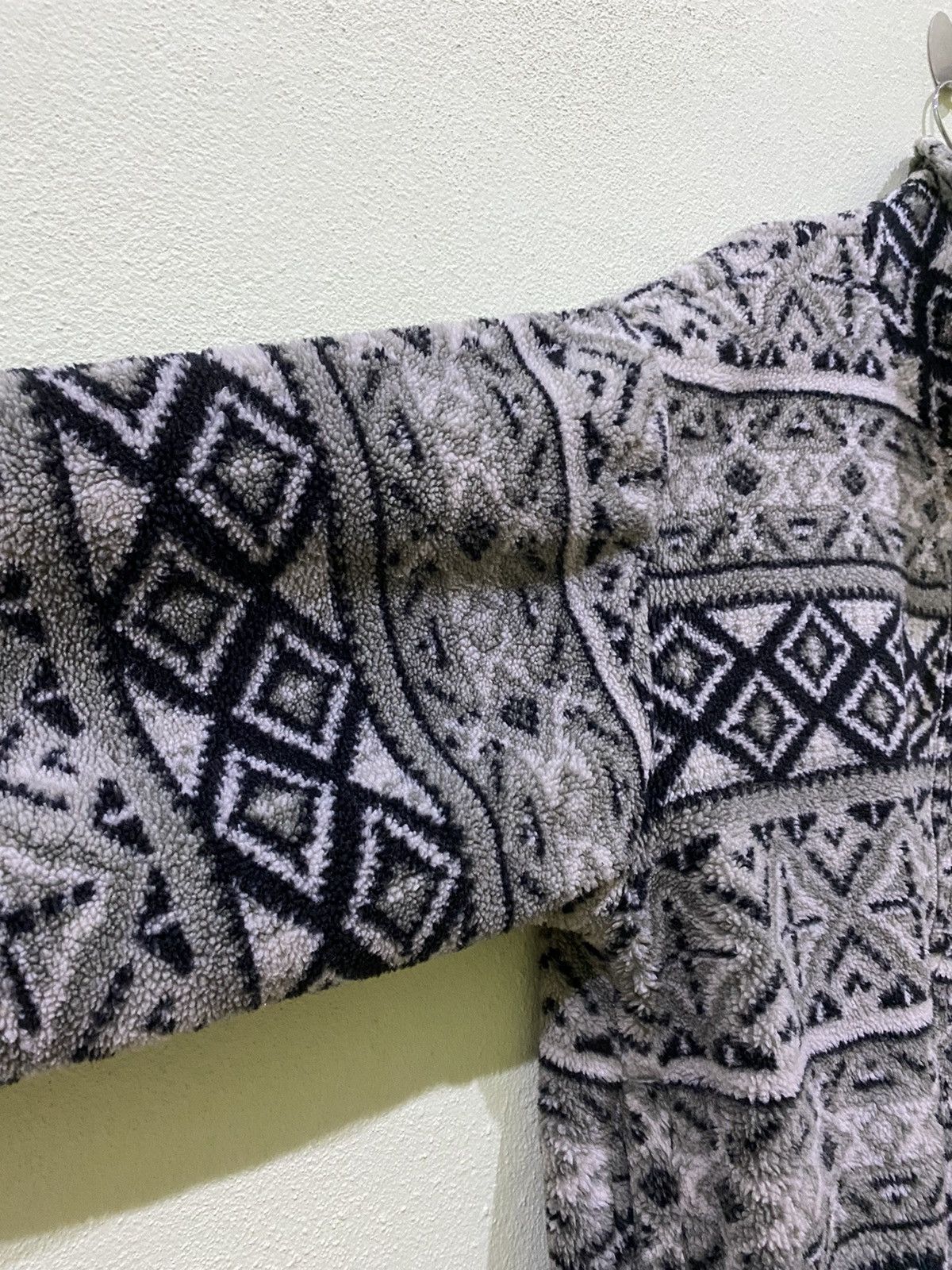 Japanese Brand Donty Printed Fleece Jacket Size US L / EU 52-54 / 3 - 8 Thumbnail