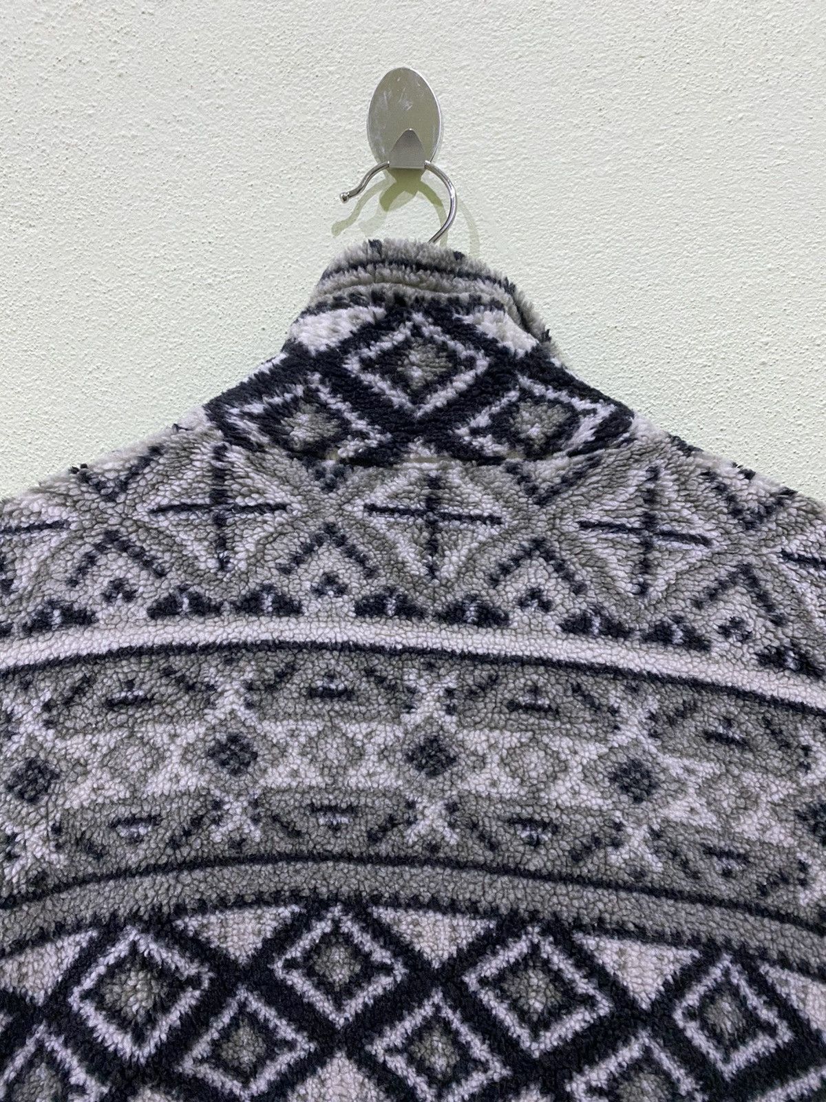 Japanese Brand Donty Printed Fleece Jacket Size US L / EU 52-54 / 3 - 10 Thumbnail
