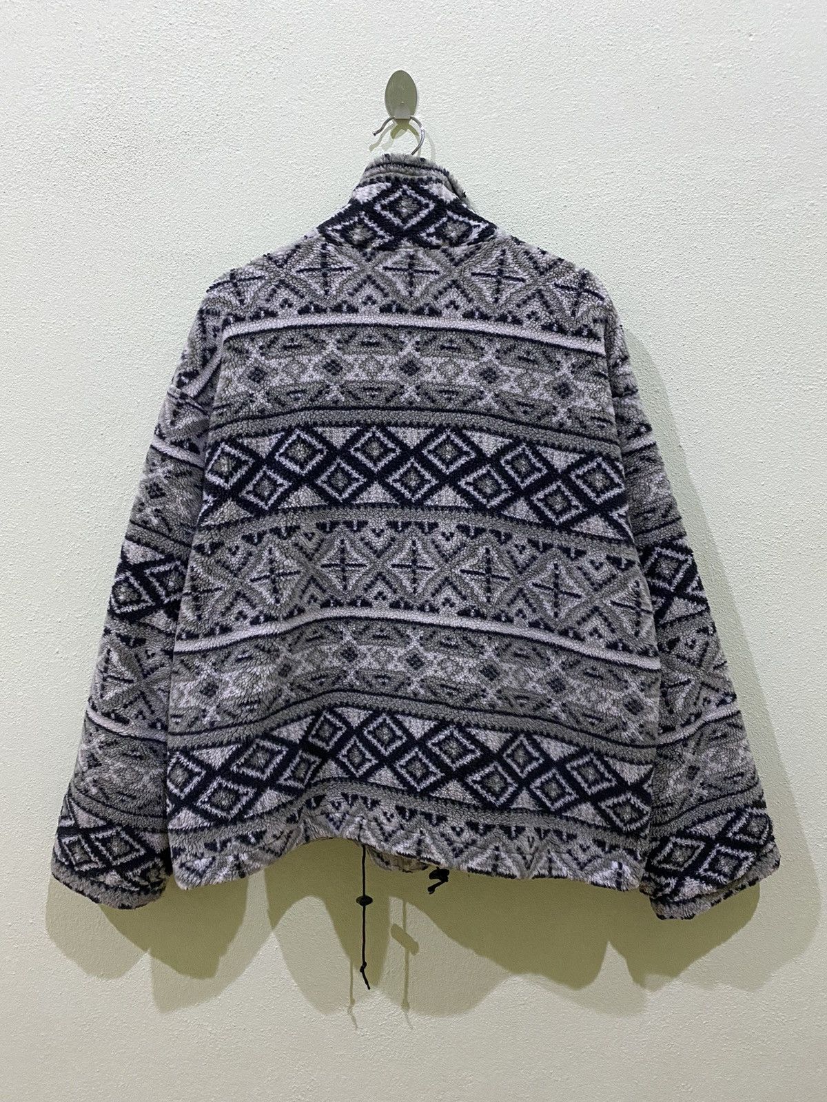 Japanese Brand Donty Printed Fleece Jacket Size US L / EU 52-54 / 3 - 9 Thumbnail