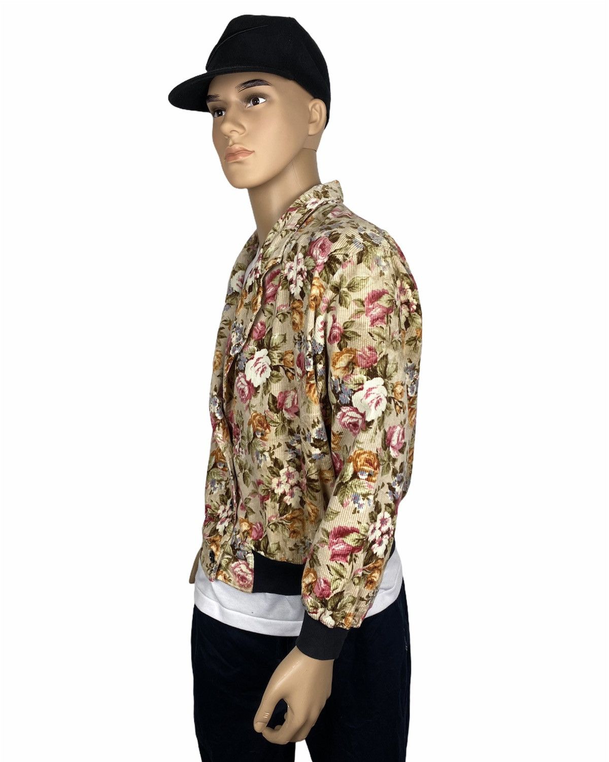 Japanese Brand × Other Japanese Brand Corduroy Floral Nice Design Jacket Size US M / EU 48-50 / 2 - 4 Thumbnail