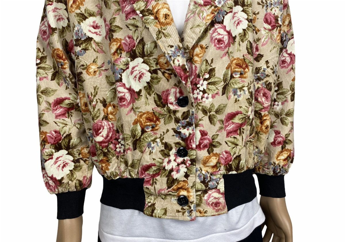 Japanese Brand × Other Japanese Brand Corduroy Floral Nice Design Jacket Size US M / EU 48-50 / 2 - 7 Thumbnail