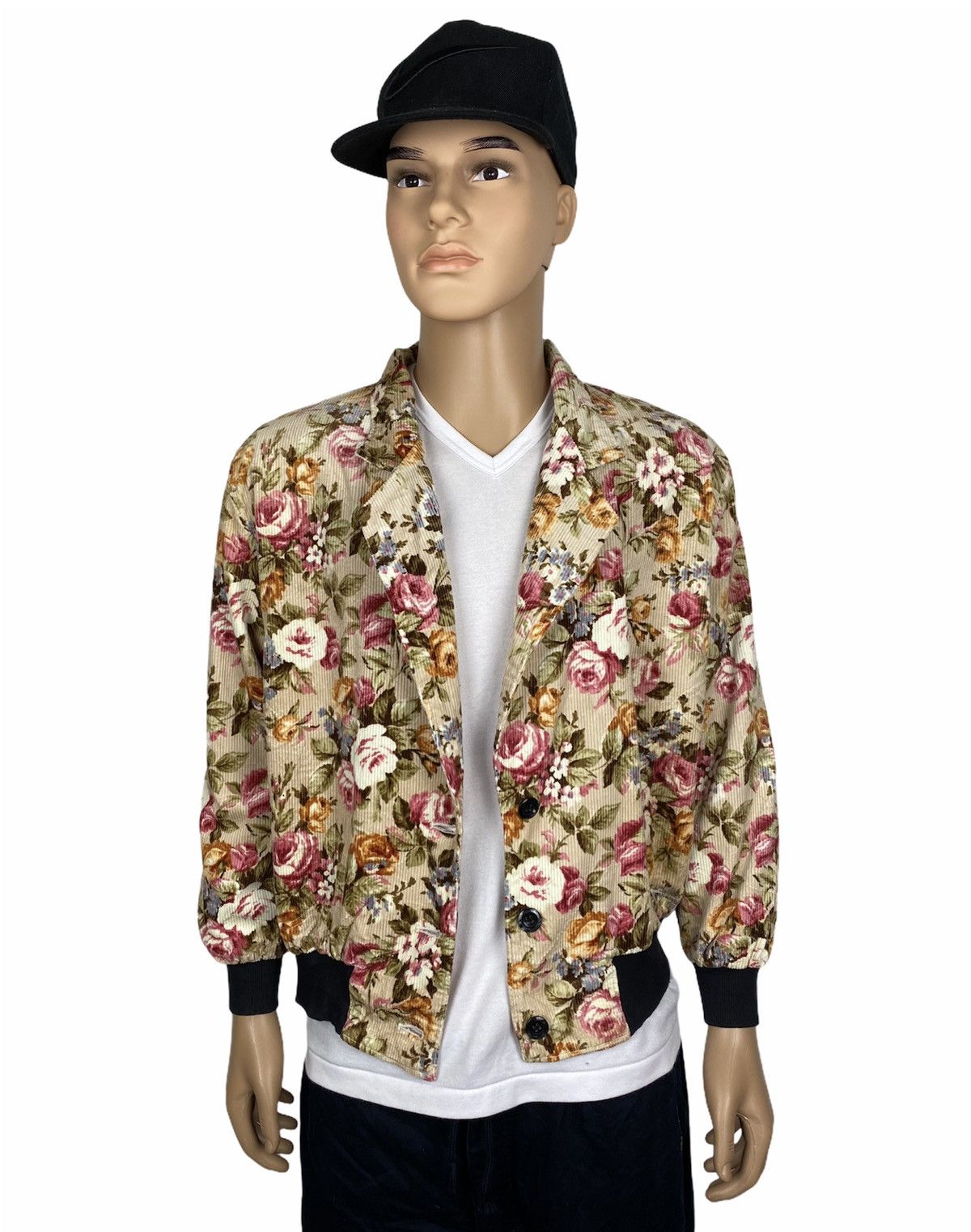 Japanese Brand × Other Japanese Brand Corduroy Floral Nice Design Jacket Size US M / EU 48-50 / 2 - 1 Thumbnail