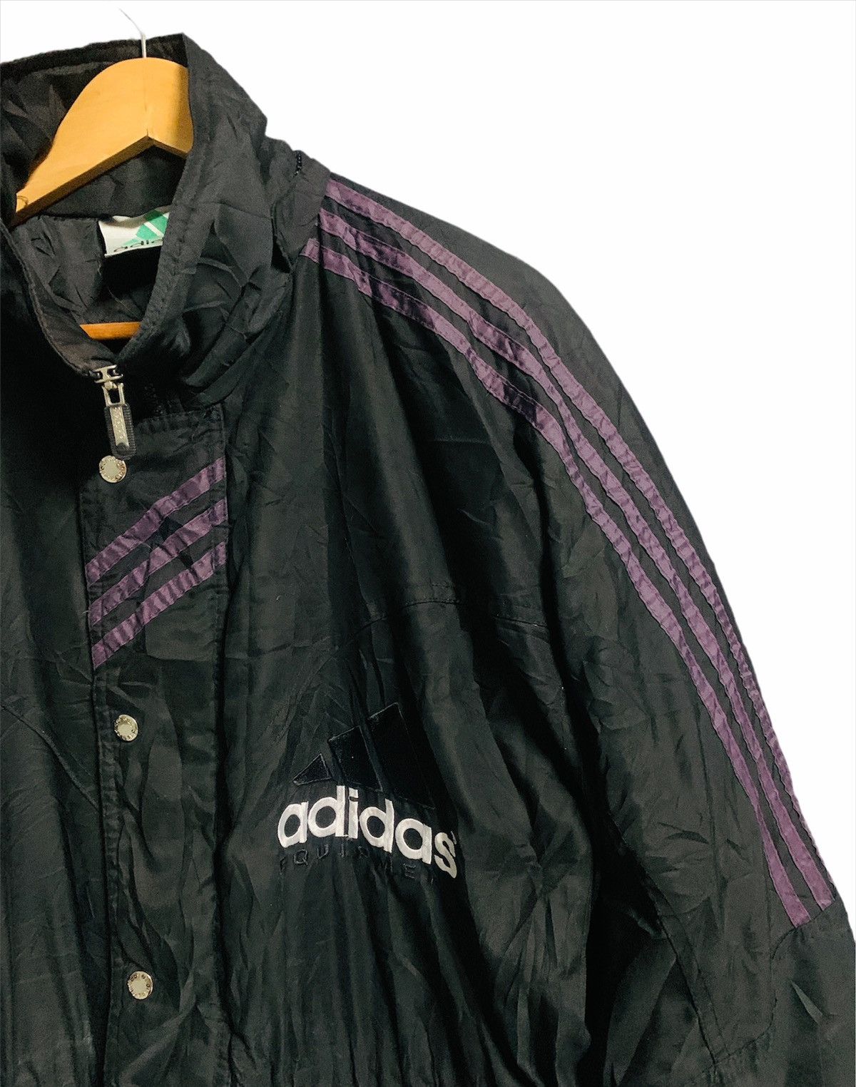 Adidas × Sports Specialties × Vintage VINTAGE ADIDAS EQUIPMENT OUTDOOR NYLON JACKET Size US XL / EU 56 / 4 - 3 Thumbnail