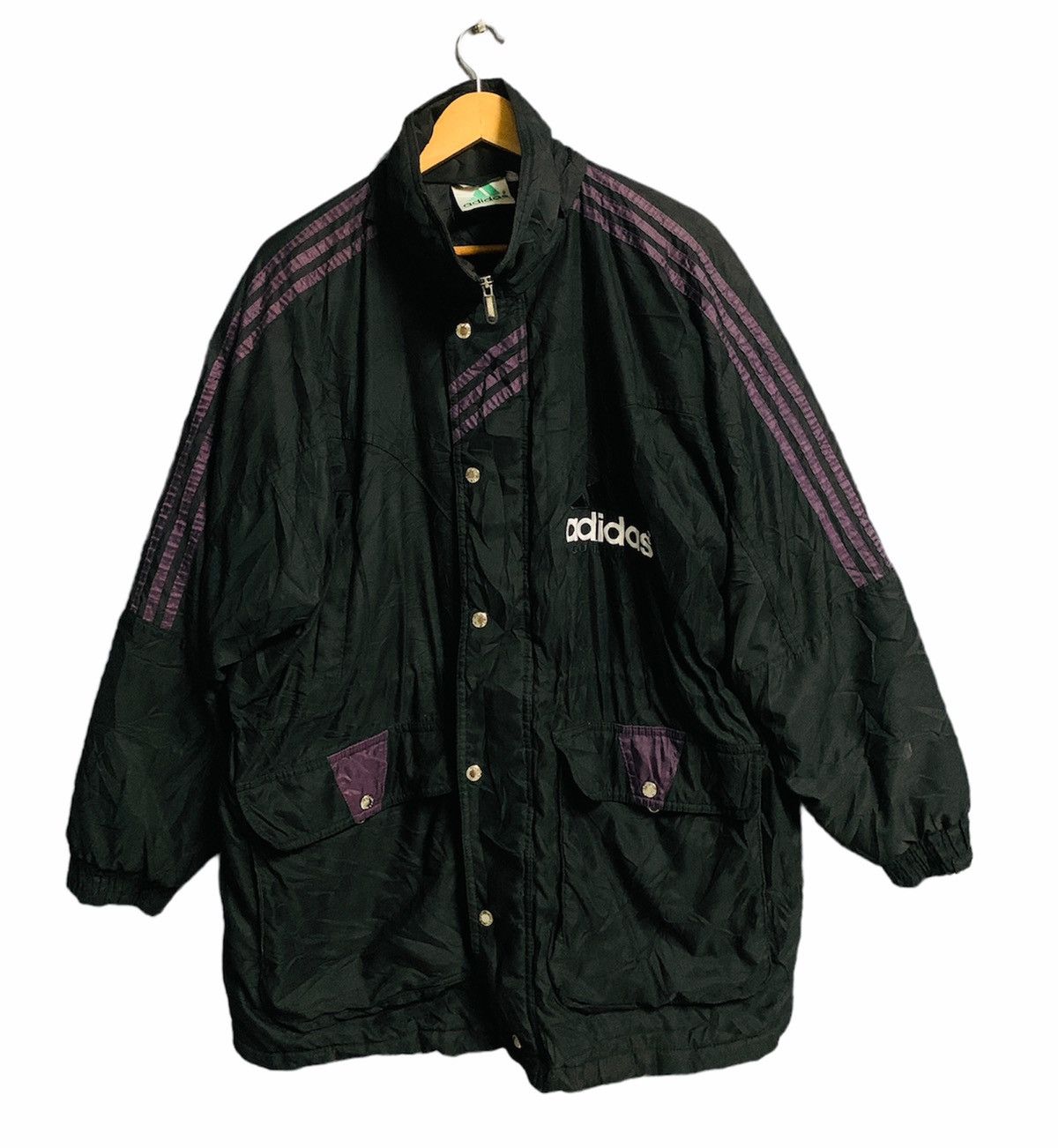 Adidas × Sports Specialties × Vintage VINTAGE ADIDAS EQUIPMENT OUTDOOR NYLON JACKET Size US XL / EU 56 / 4 - 1 Thumbnail