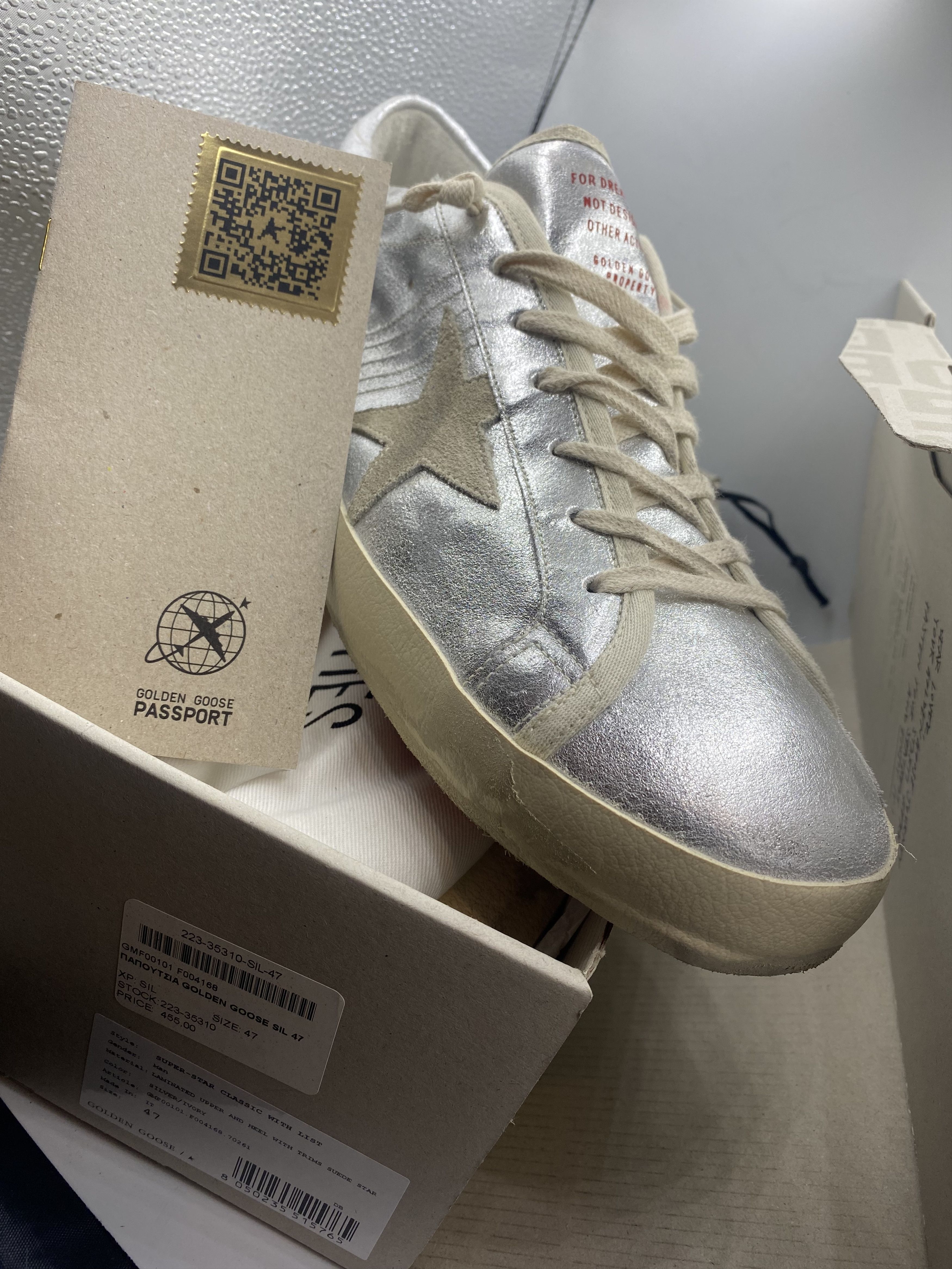 Silver Star Sneakers