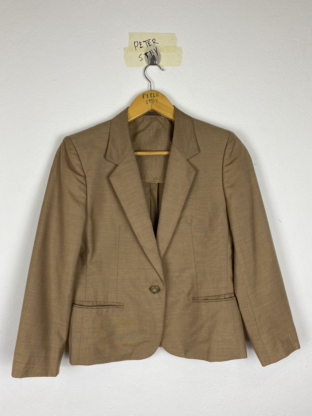 Burberry × Other × Vintage Vintage Burberry’s short Blazer - Small Size Size US S / EU 44-46 / 1 - 2 Thumbnail