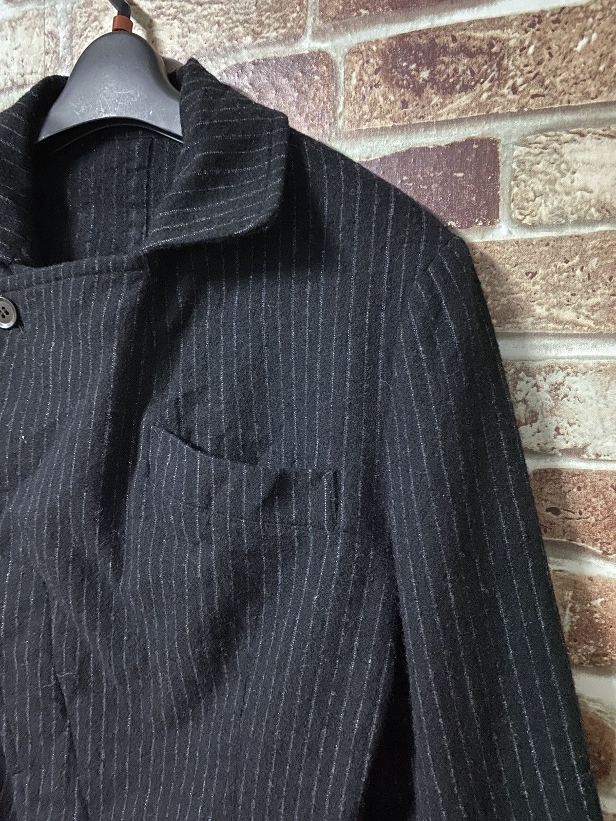 Designer × Yohji Yamamoto YO-J22-149 Y’S YOHJI YAMAMOTO CROPPED JACKET GK144 Size US M / EU 48-50 / 2 - 13 Thumbnail