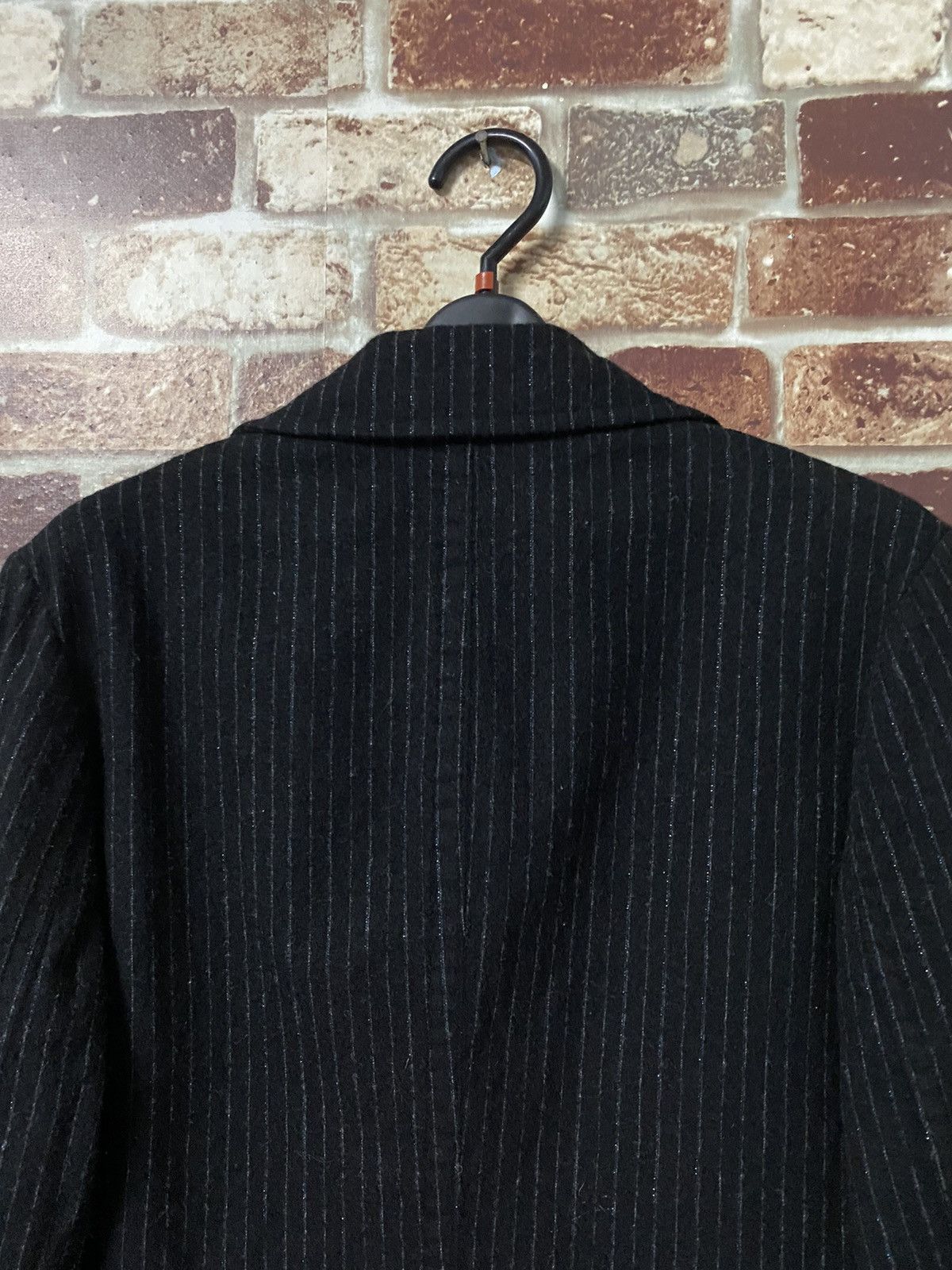 Designer × Yohji Yamamoto YO-J22-149 Y’S YOHJI YAMAMOTO CROPPED JACKET GK144 Size US M / EU 48-50 / 2 - 8 Thumbnail