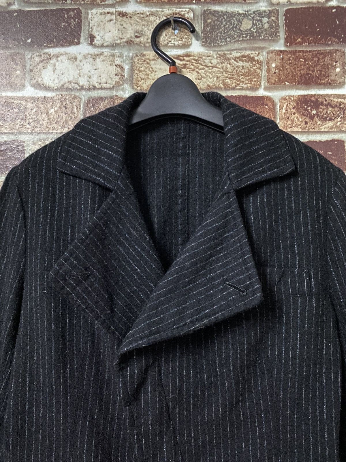 Designer × Yohji Yamamoto YO-J22-149 Y’S YOHJI YAMAMOTO CROPPED JACKET GK144 Size US M / EU 48-50 / 2 - 11 Thumbnail