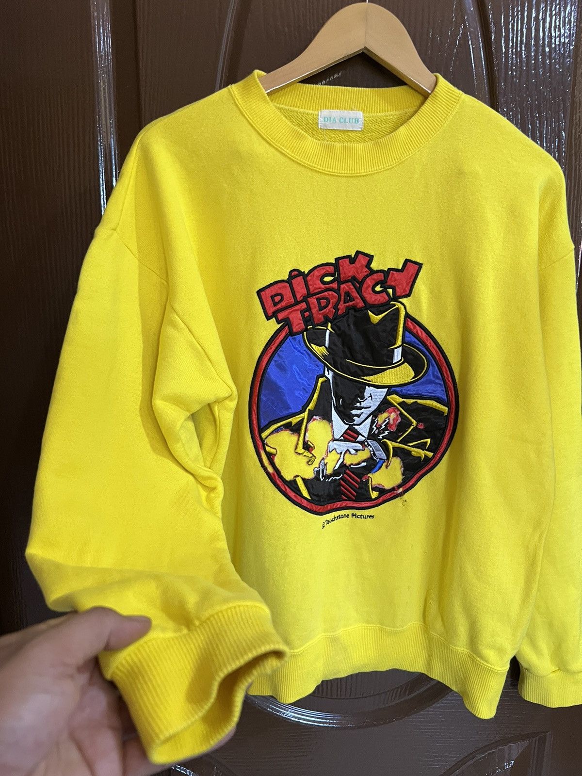 Japanese Brand 🔥Distressed Dick Tracy Dia Club CrewneckSweatshirt Size US M / EU 48-50 / 2 - 8 Thumbnail