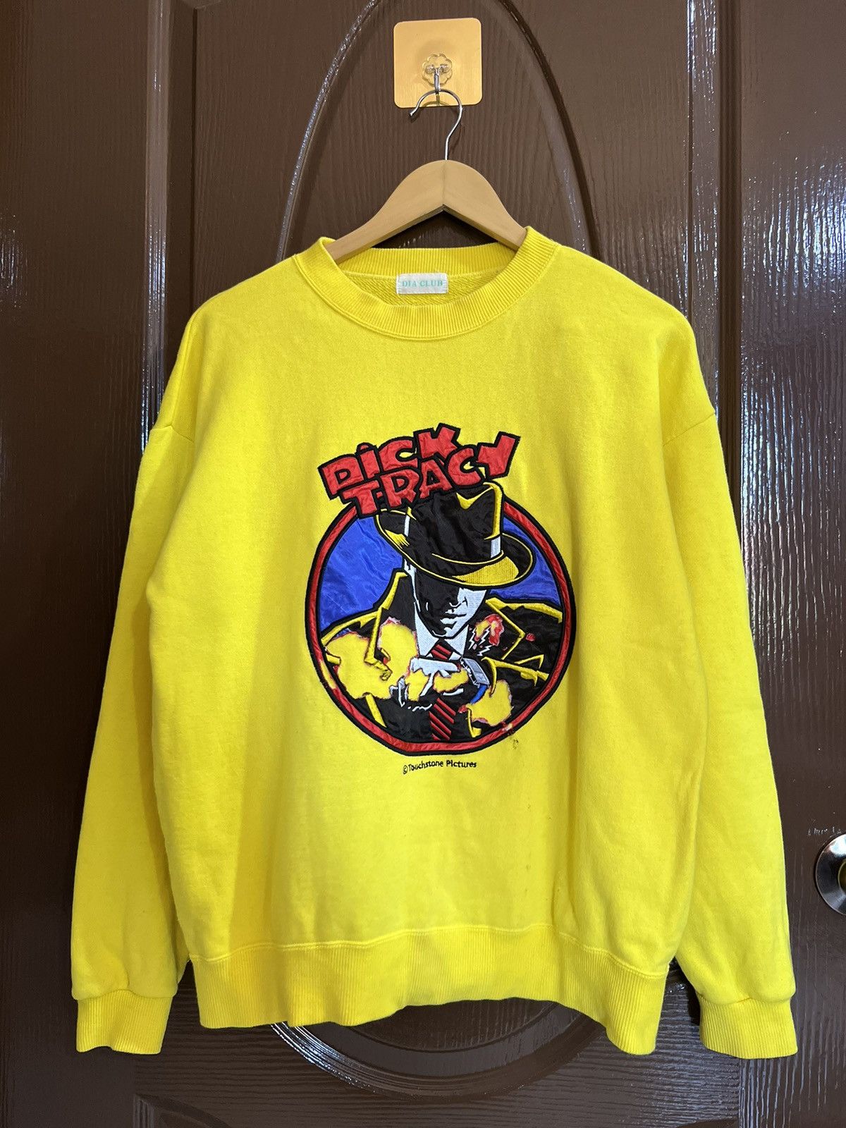 🔥Distressed Dick Tracy Dia Club CrewneckSweatshirt