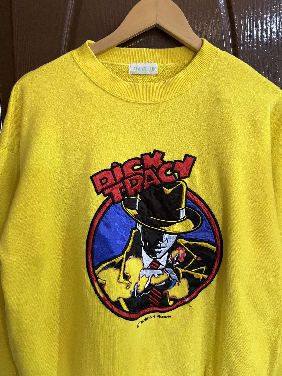 Japanese Brand 🔥Distressed Dick Tracy Dia Club Crewneck Sweatshirt Size US M / EU 48-50 / 2 - 5 Thumbnail
