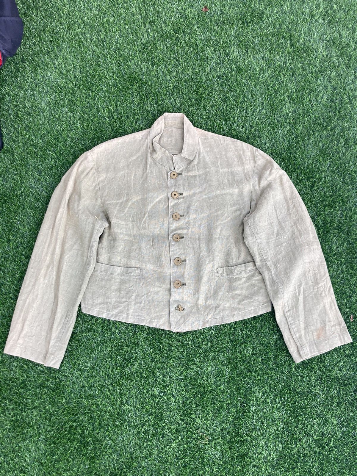 Y's × Yohji Yamamoto ⭐️BIDDING OFFER⭐️ YOHJI YAMAMOTO Y’S BUTTON UPS COTTON Size US L / EU 52-54 / 3 - 1 Thumbnail
