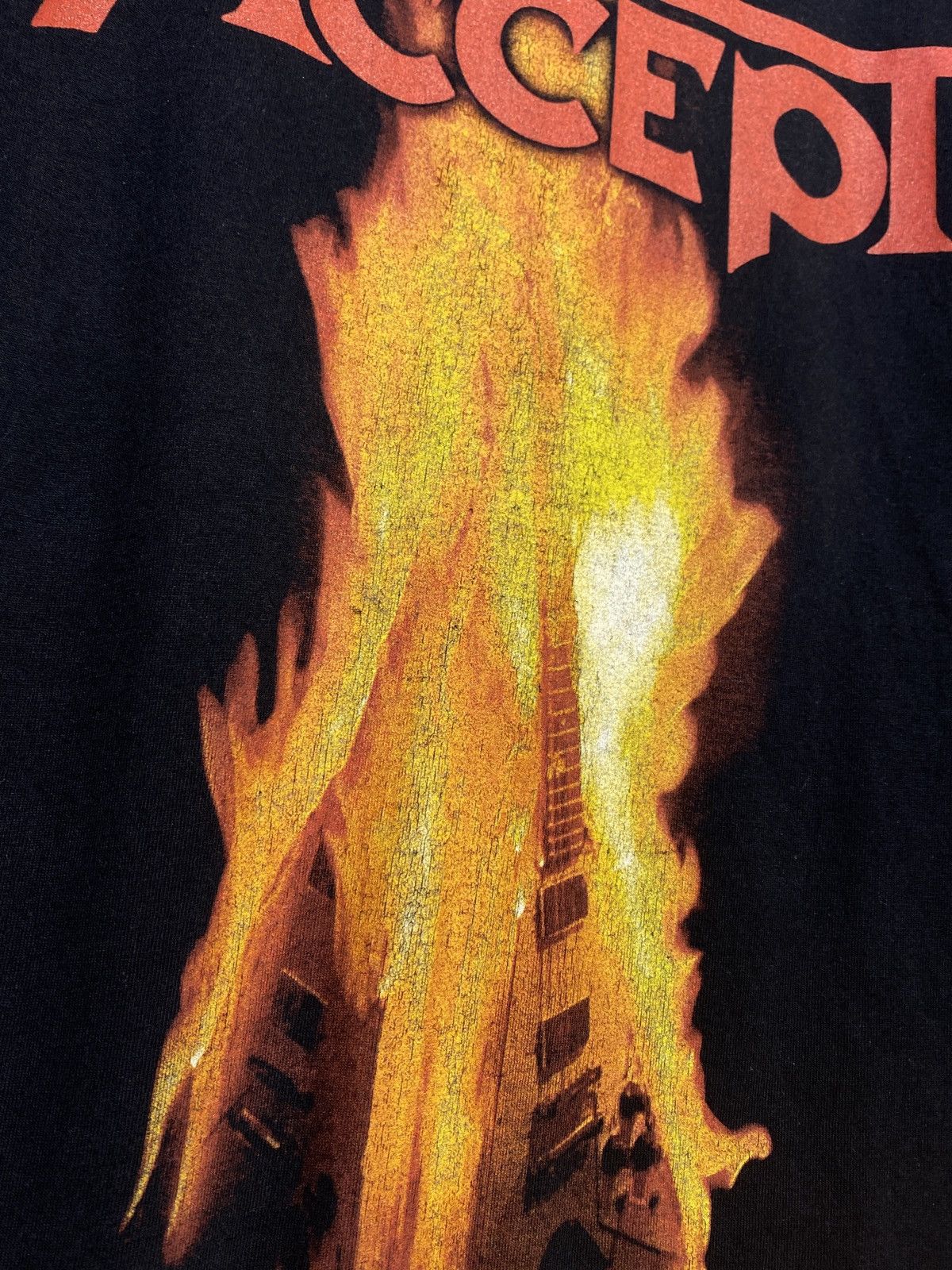 Band Tees 00s Vintage Accept Band 2005 Summer Festivals Long Sleeve Size US XL / EU 56 / 4 - 3 Thumbnail
