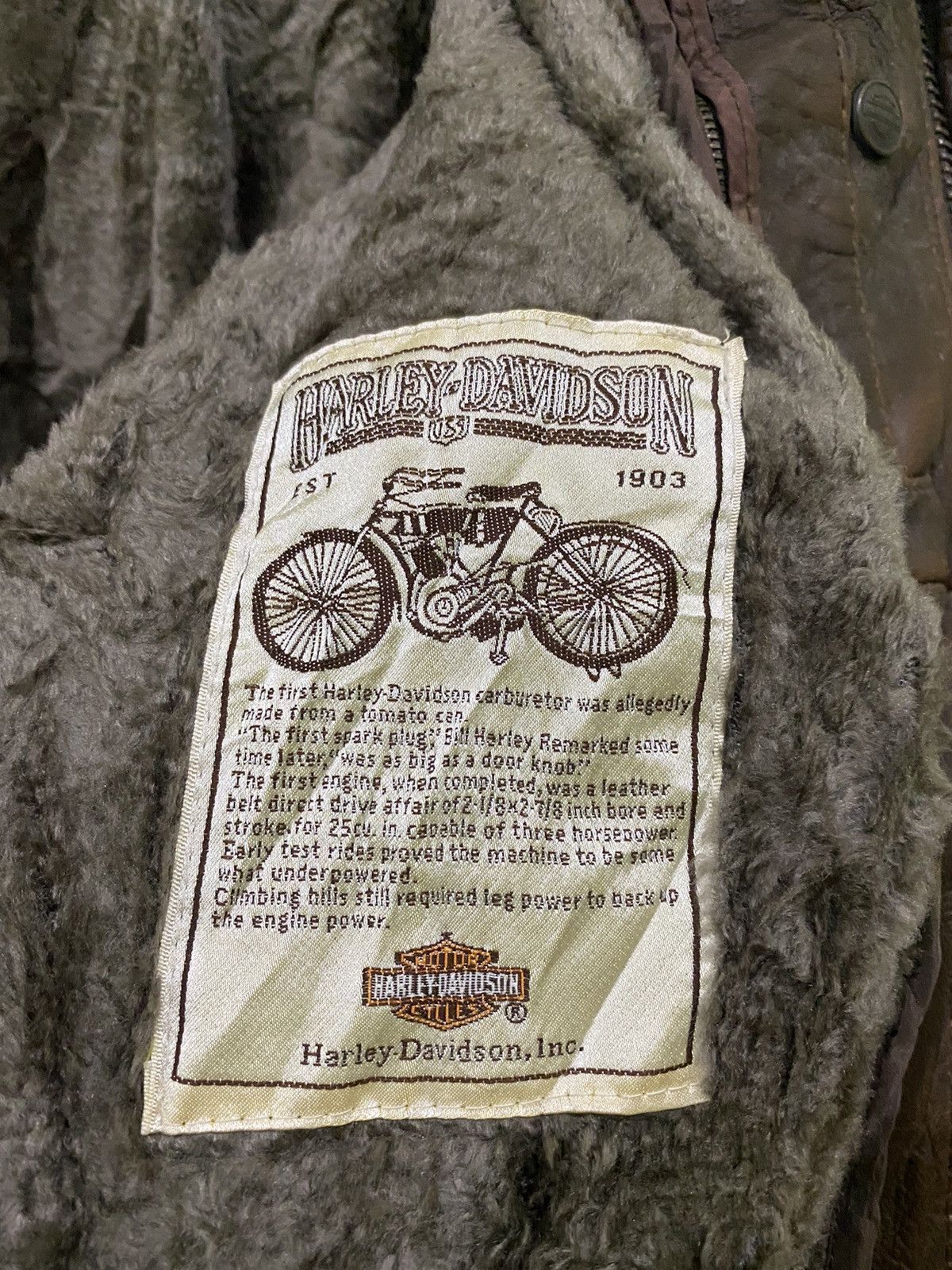 Harley Davidson 🔥Vintage 80’s Harley Davidson Leather Jacket Size US M / EU 48-50 / 2 - 18 Thumbnail