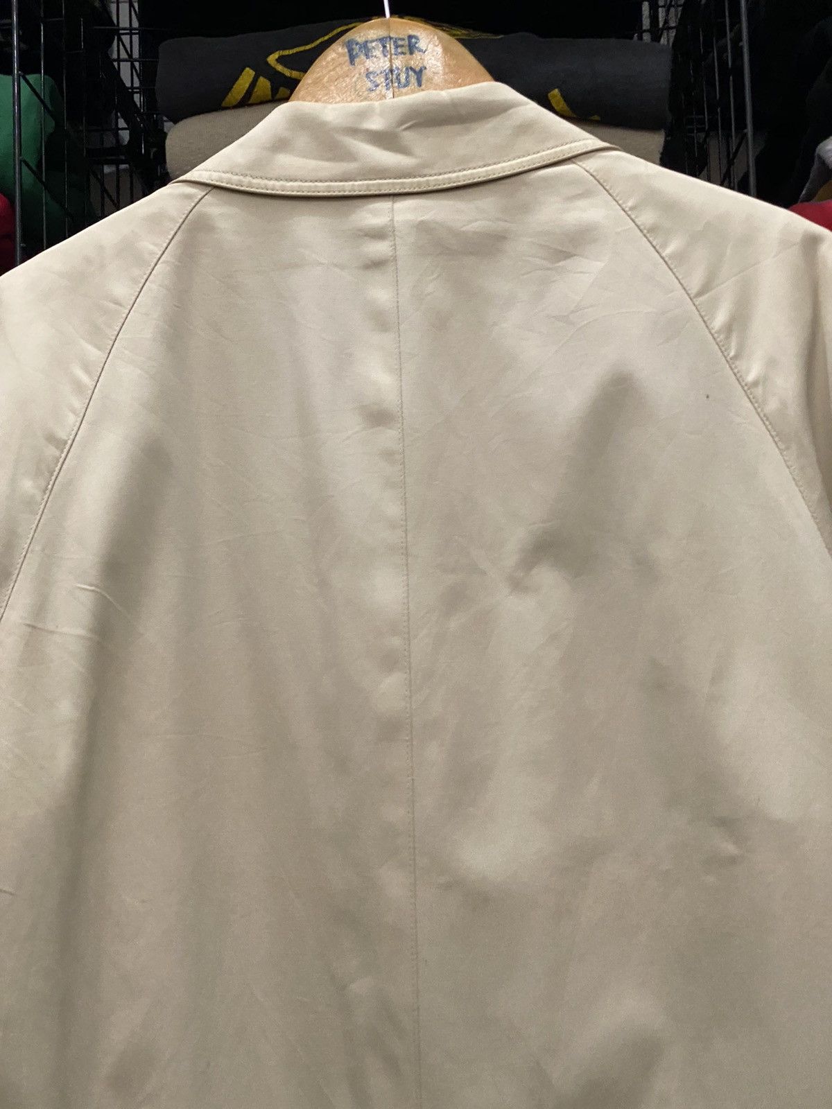 Vintage VINTAGE YVES SAINT LAURENT COTTON LONG COAT Size US M / EU 48-50 / 2 - 4 Thumbnail