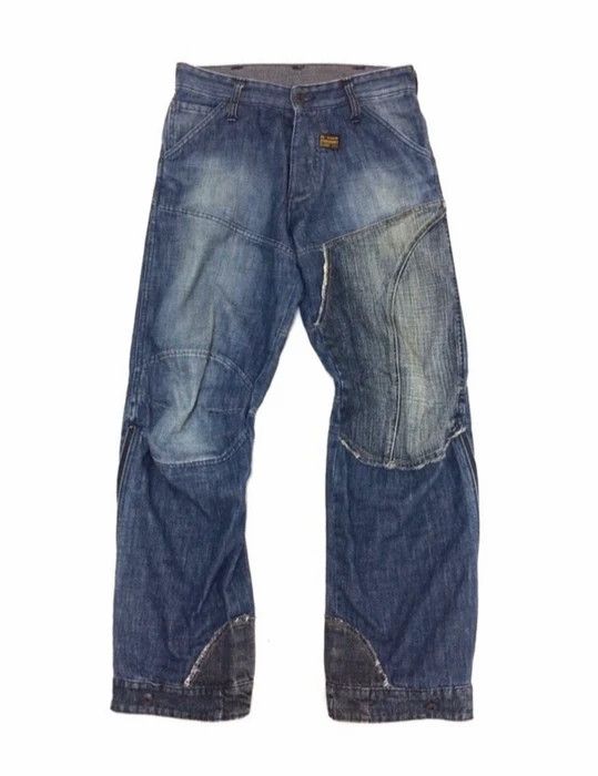 G-Star G Star Raw Distressed Denim Pant Size US 32 / EU 48 - 1 Thumbnail