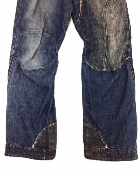 G-Star G Star Raw Distressed Denim Pant Size US 32 / EU 48 - 4 Thumbnail