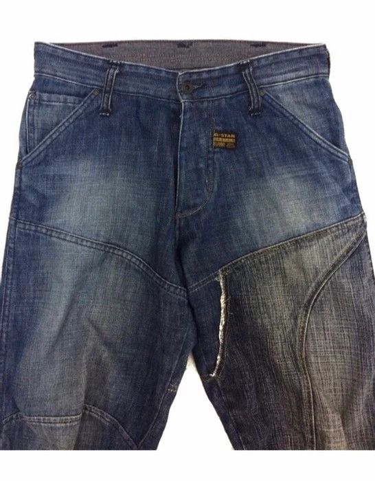 G-Star G Star Raw Distressed Denim Pant Size US 32 / EU 48 - 2 Thumbnail