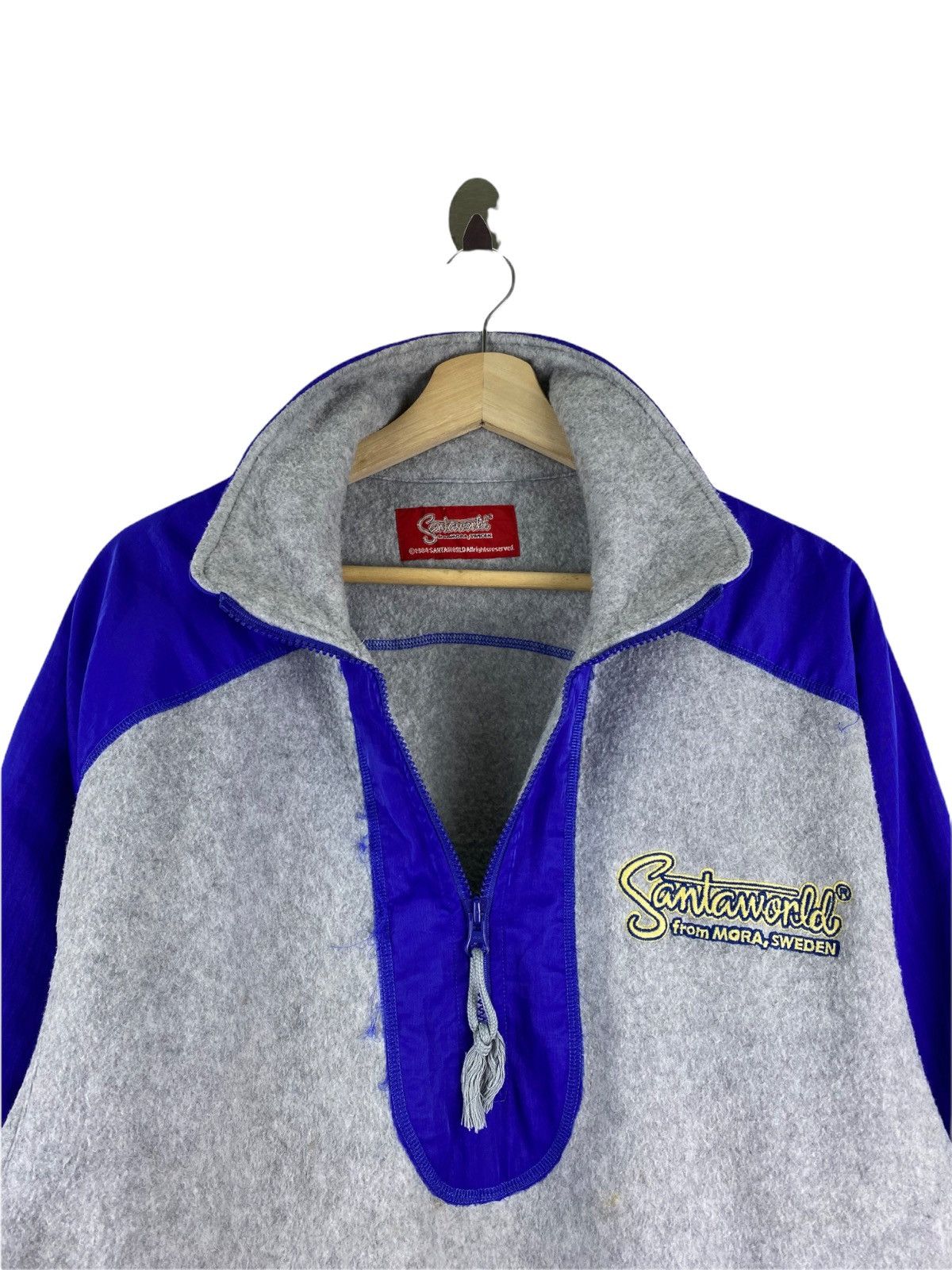 Vintage VINTAGE 80’s SANTAWORLD MORA SWEADEN FLEECE SWEATER Size US L / EU 52-54 / 3 - 2 Thumbnail