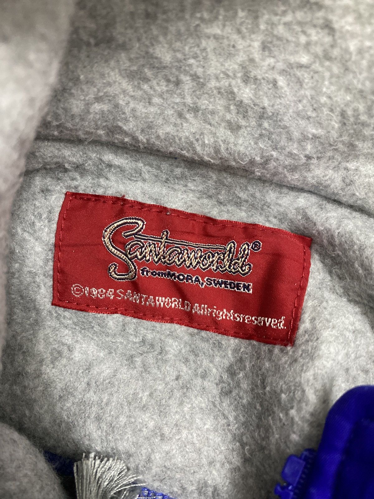 Vintage VINTAGE 80’s SANTAWORLD MORA SWEADEN FLEECE SWEATER Size US L / EU 52-54 / 3 - 5 Thumbnail