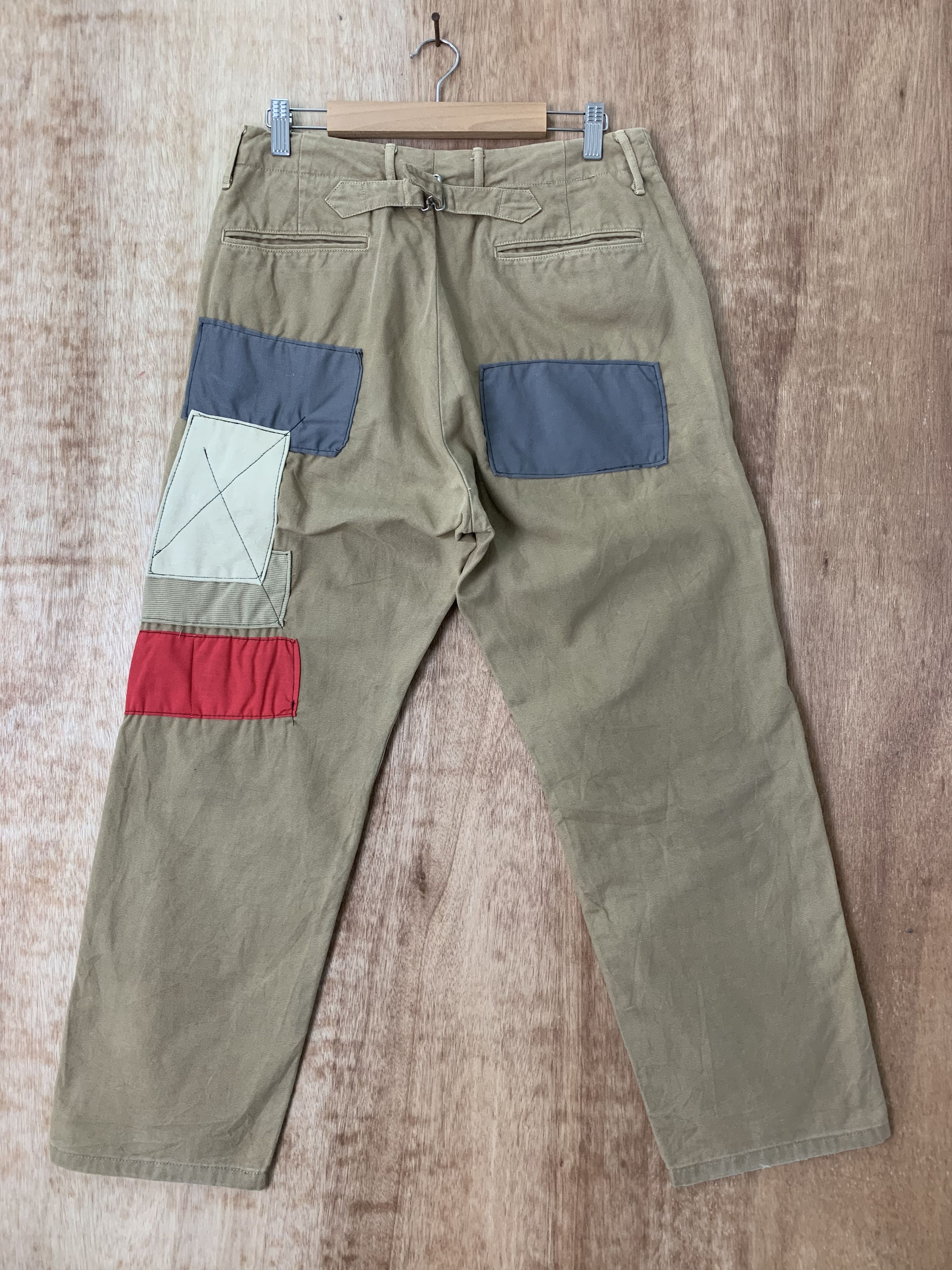 Japanese Brand Japanese Branded Pants Reconstructed Kapital Sashiko Custom Size US 28 / EU 44 - 3 Thumbnail