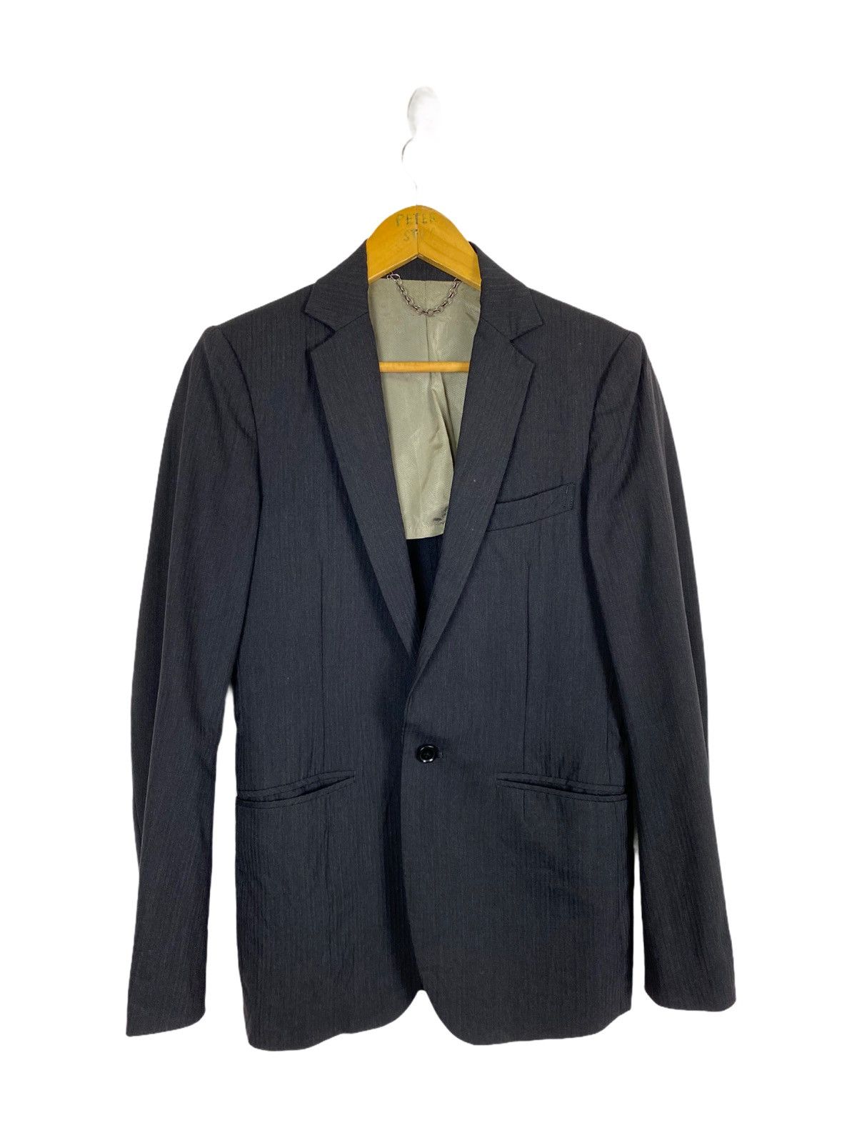 image of Miharayasuhiro Slim Blazer in Black, Men's (Size Small)