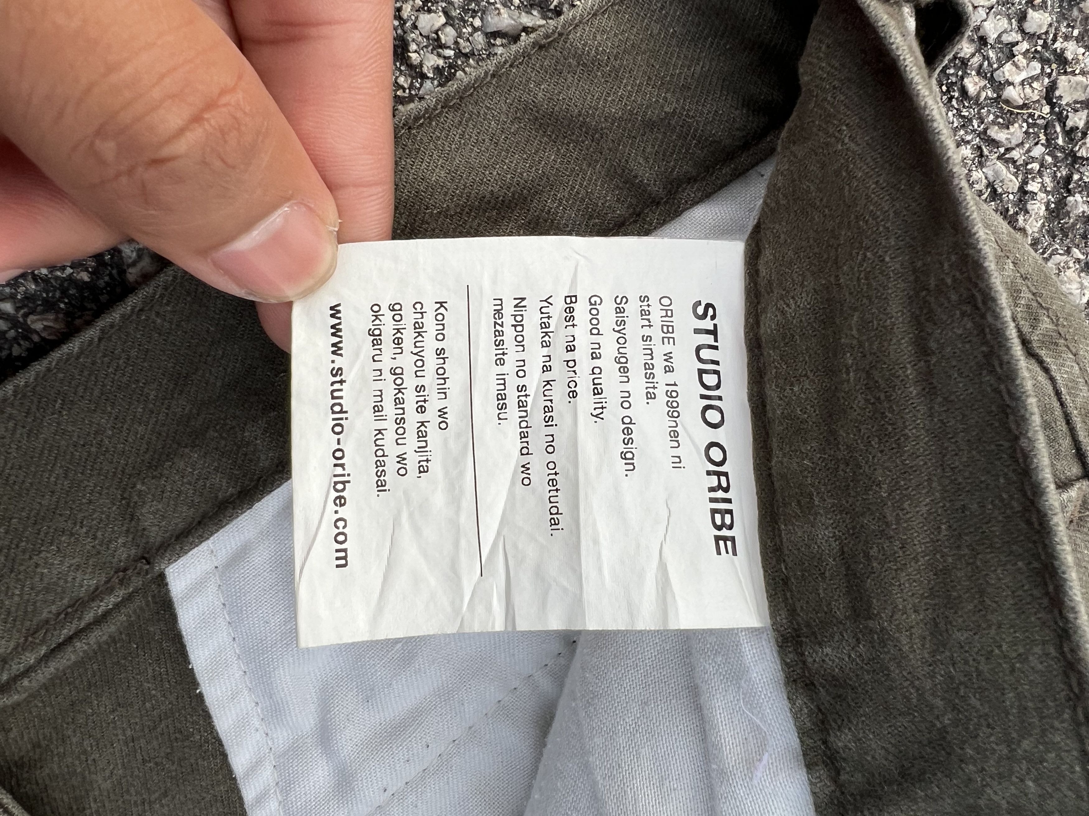 Edition Japan STUDIO ORIBE JAPANESE BRANDED 8 POCKET TRAVIS SCOTT STYLE Size US 30 / EU 46 - 23 Thumbnail