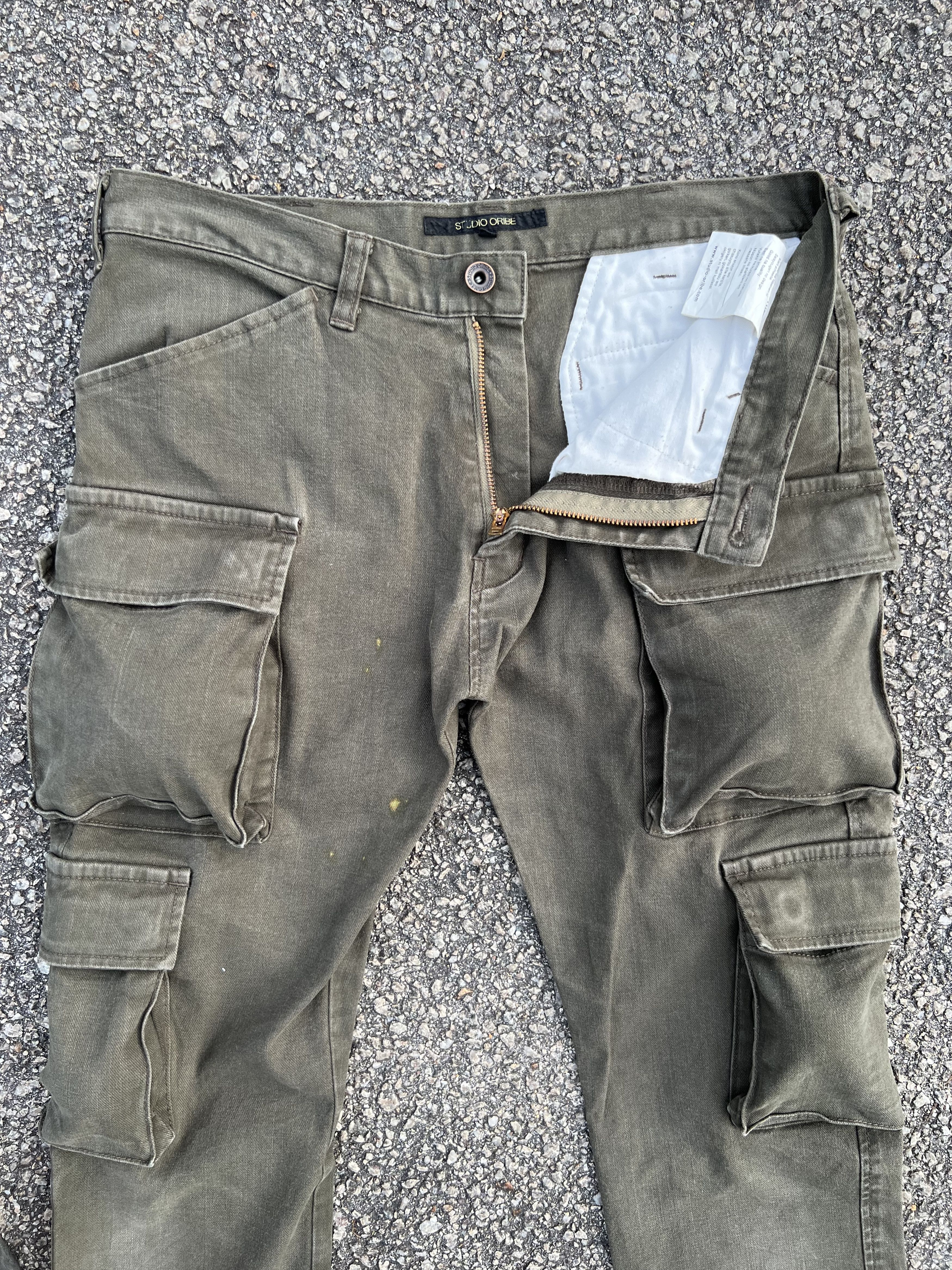 Edition Japan STUDIO ORIBE JAPANESE BRANDED 8 POCKET TRAVIS SCOTT STYLE Size US 30 / EU 46 - 13 Thumbnail