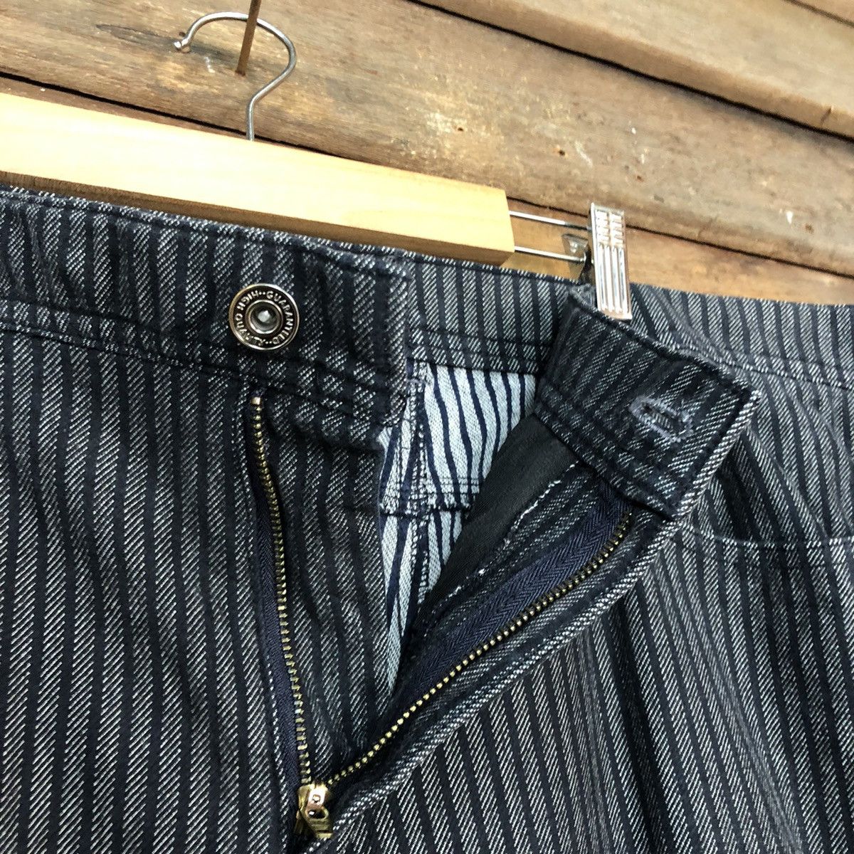 Japanese Brand Japanese Grey Big Size Straight Pants #A024 Size US 40 / EU 56 - 6 Thumbnail