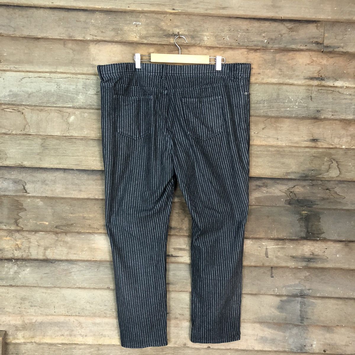 Japanese Brand Japanese Grey Big Size Straight Pants #A024 Size US 40 / EU 56 - 7 Thumbnail
