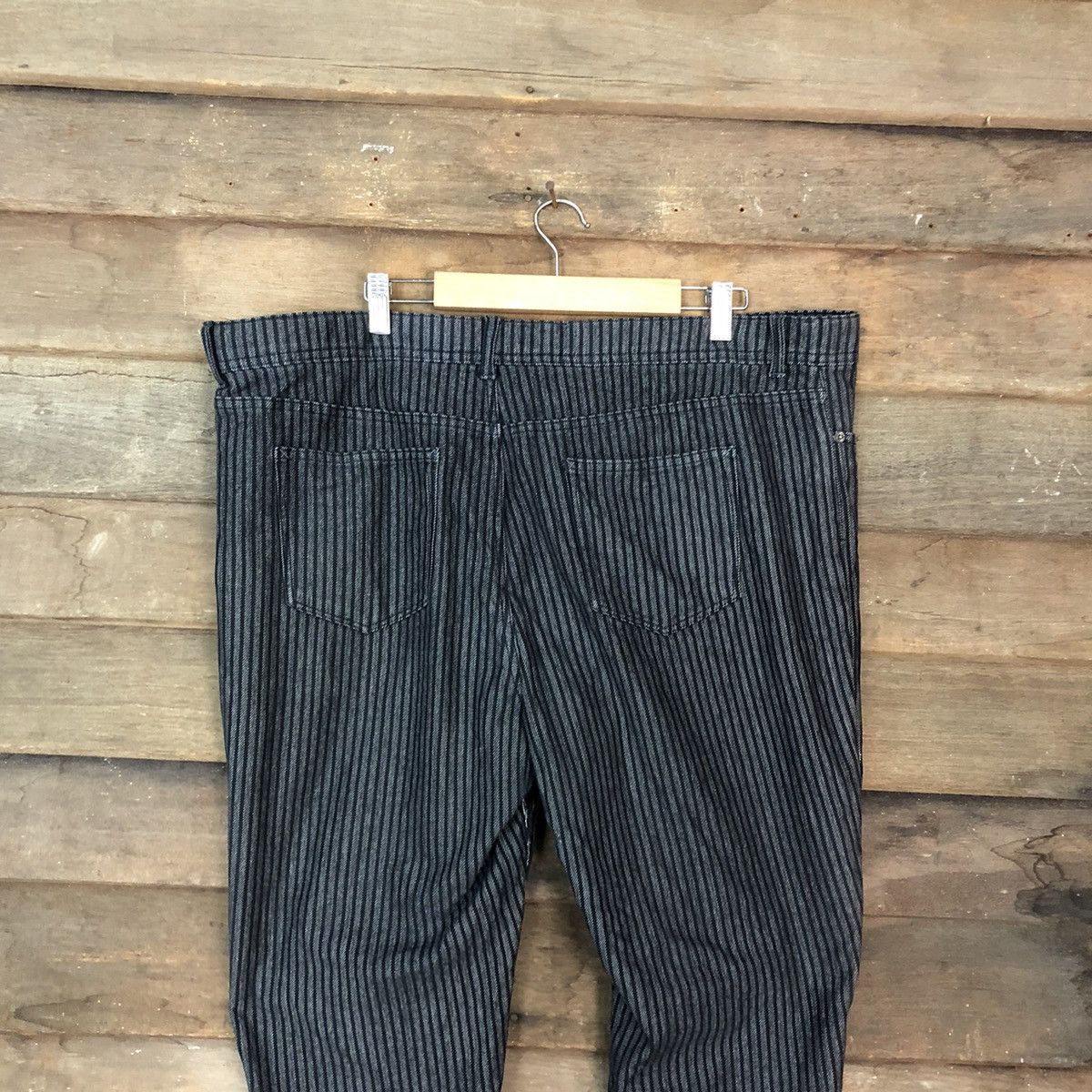 Japanese Brand Japanese Grey Big Size Straight Pants #A024 Size US 40 / EU 56 - 8 Thumbnail