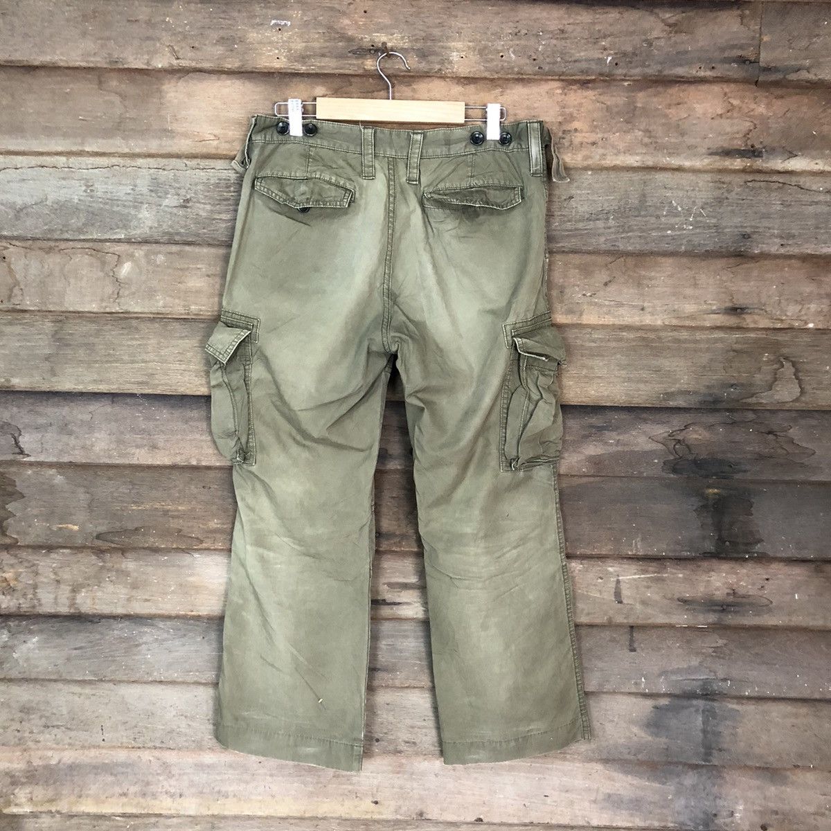 Japanese Brand JAPANESE BRANDED Multipocket United Arrows Green Cargo Pants Size US 30 / EU 46 - 11 Thumbnail