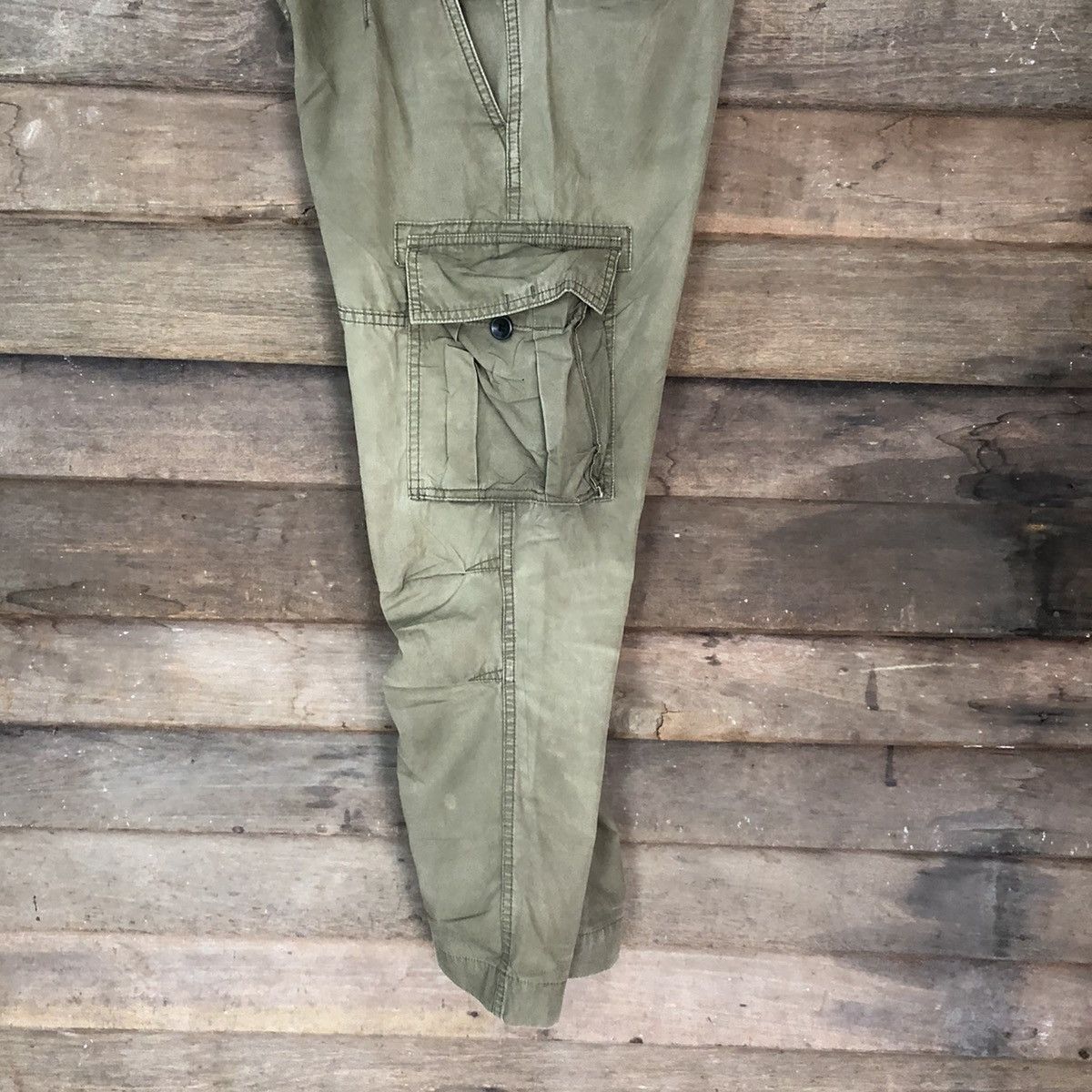 Japanese Brand JAPANESE BRANDED Multipocket United Arrows Green Cargo Pants Size US 30 / EU 46 - 18 Thumbnail