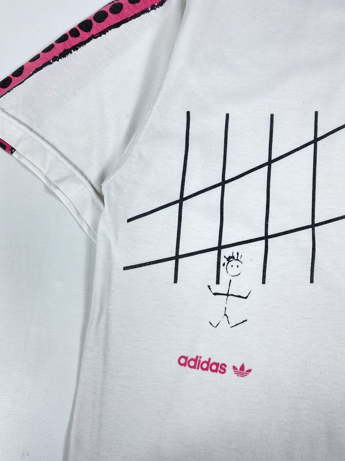 Adidas LASTDROP🔥Adidas Rare Abstract Graphic Multicolored T-shirt Size US L / EU 52-54 / 3 - 7 Thumbnail