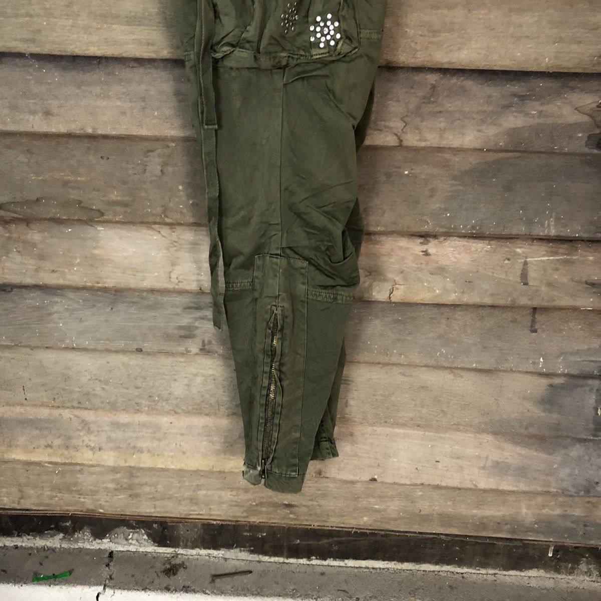Japanese Brand Japanese Branded Mangrove Cargo Pants Spike On Pocket #905 Size US 30 / EU 46 - 23 Thumbnail