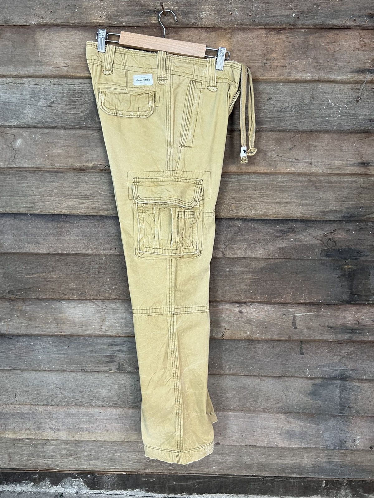 Abercrombie & Fitch Cargo Pants Abercrombie Multipocket Japanese Branded Pants Size US 28 / EU 44 - 19 Thumbnail