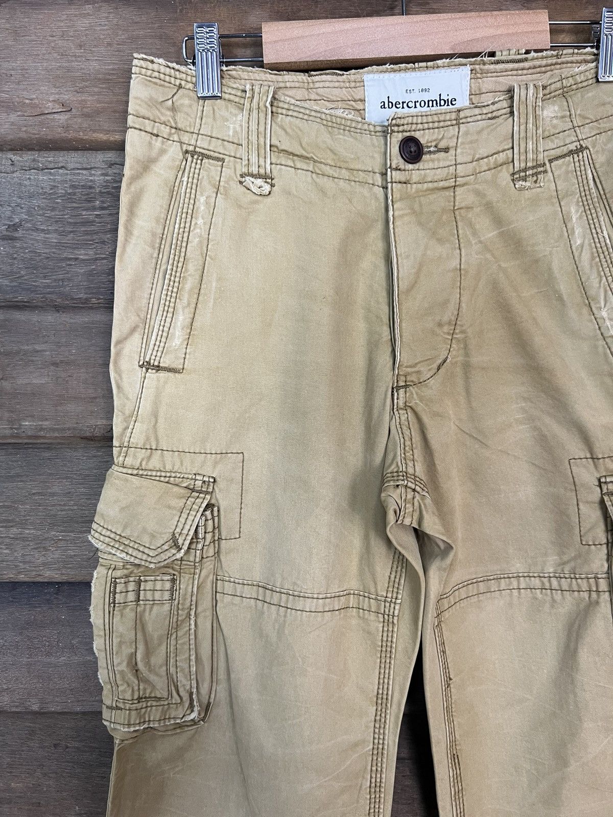 Abercrombie & Fitch Cargo Pants Abercrombie Multipocket Japanese Branded Pants Size US 28 / EU 44 - 6 Thumbnail