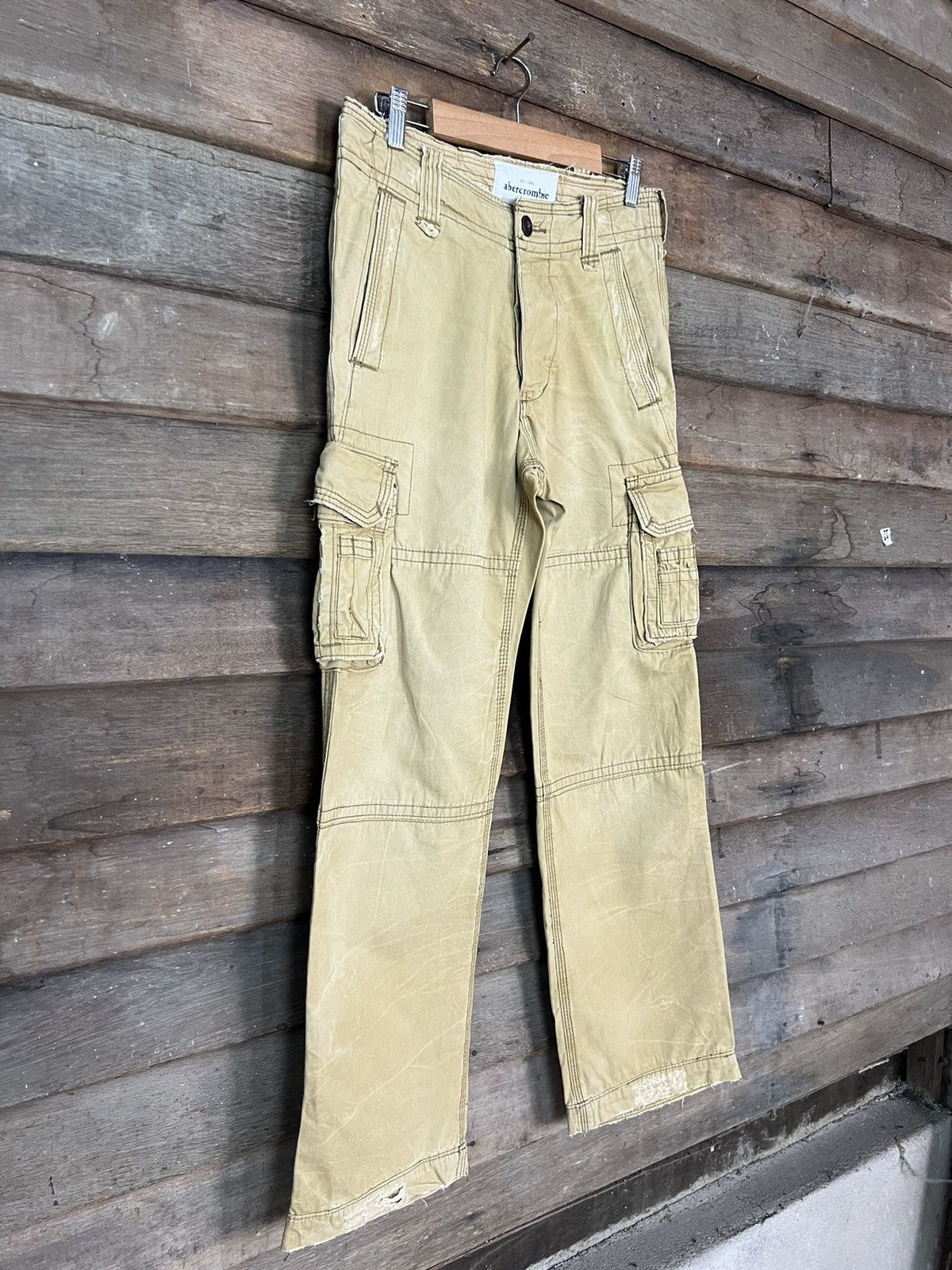 Abercrombie & Fitch Cargo Pants Abercrombie Multipocket Japanese Branded Pants Size US 28 / EU 44 - 11 Thumbnail