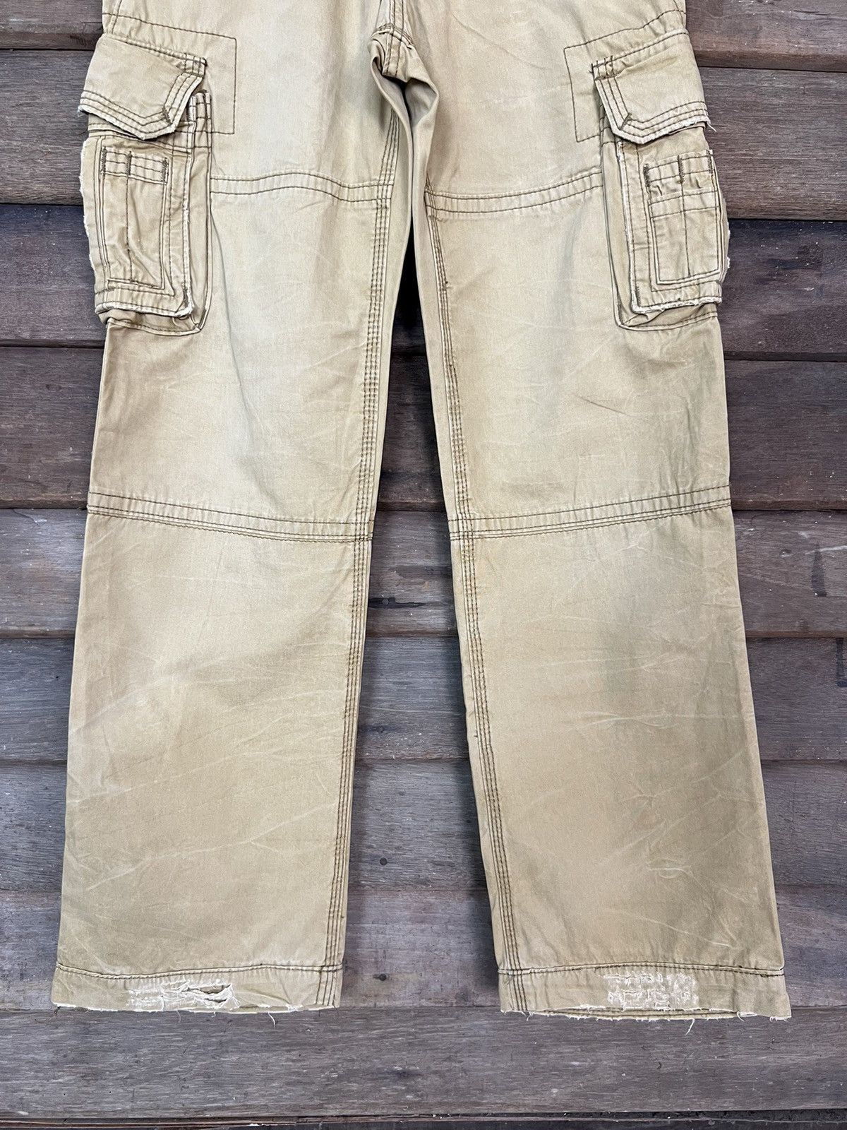 Abercrombie & Fitch Cargo Pants Abercrombie Multipocket Japanese Branded Pants Size US 28 / EU 44 - 5 Thumbnail