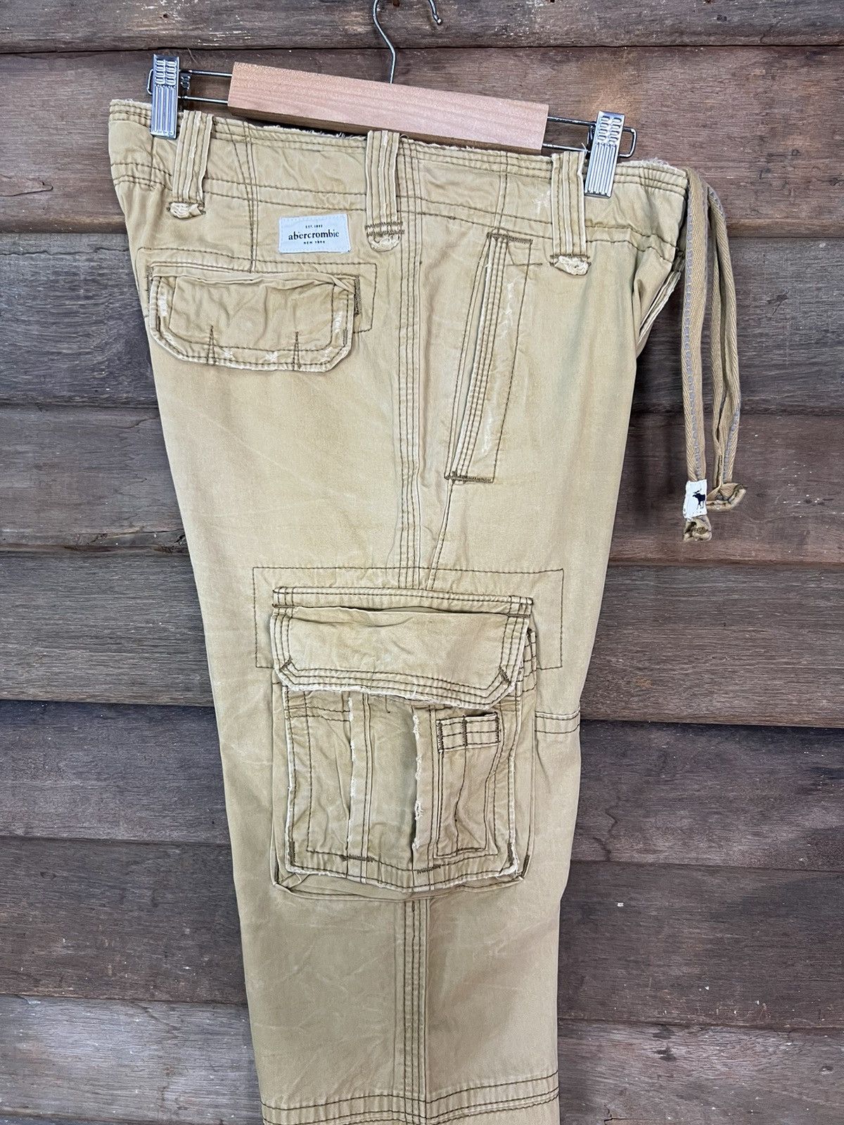 Abercrombie & Fitch Cargo Pants Abercrombie Multipocket Japanese Branded Pants Size US 28 / EU 44 - 20 Thumbnail