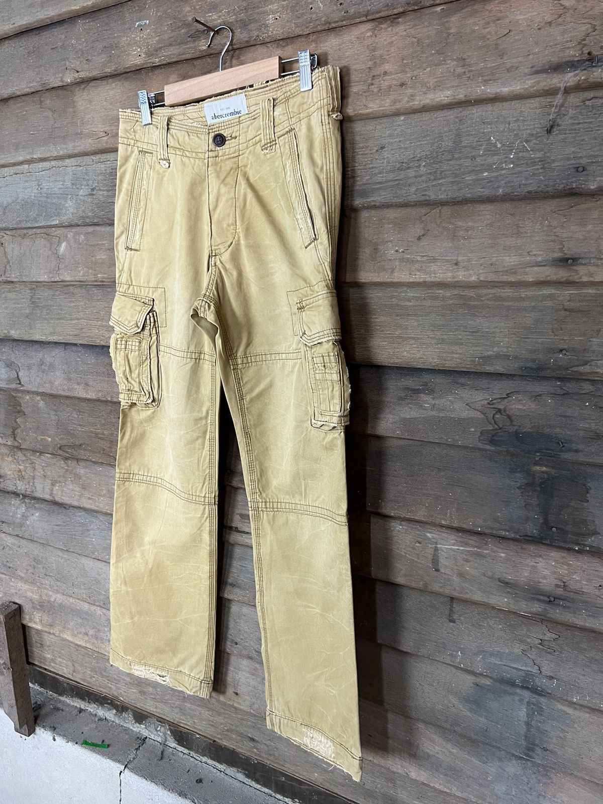 Abercrombie & Fitch Cargo Pants Abercrombie Multipocket Japanese Branded Pants Size US 28 / EU 44 - 10 Thumbnail