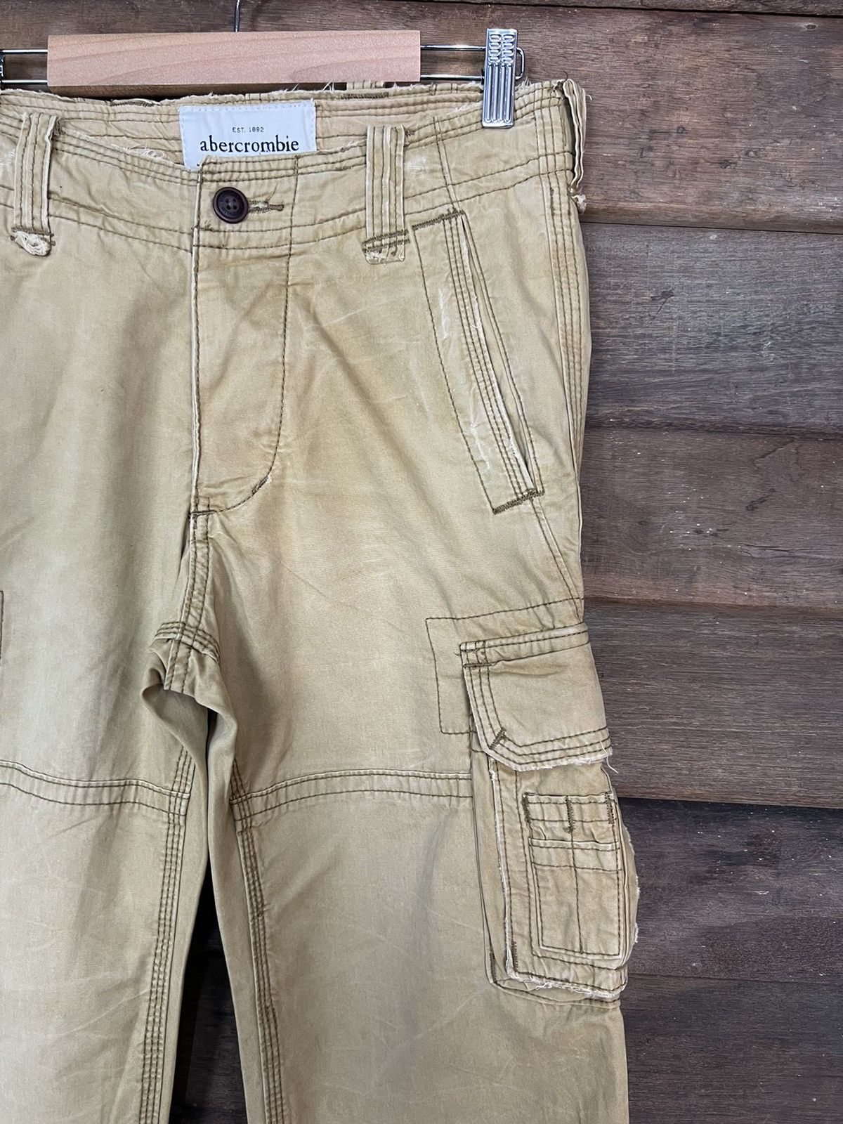 Abercrombie & Fitch Cargo Pants Abercrombie Multipocket Japanese Branded Pants Size US 28 / EU 44 - 7 Thumbnail